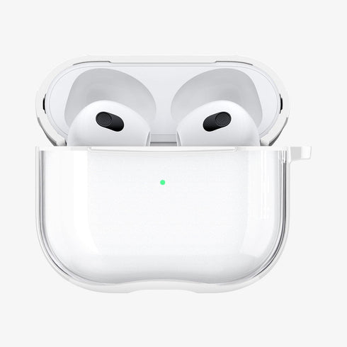 ACS05481 - Apple AirPods Pro 2 Case Ultra Hybrid in crystal clear showing the front